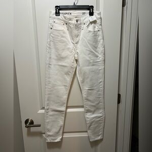 J. Crew Women's Skinny Jeans in White